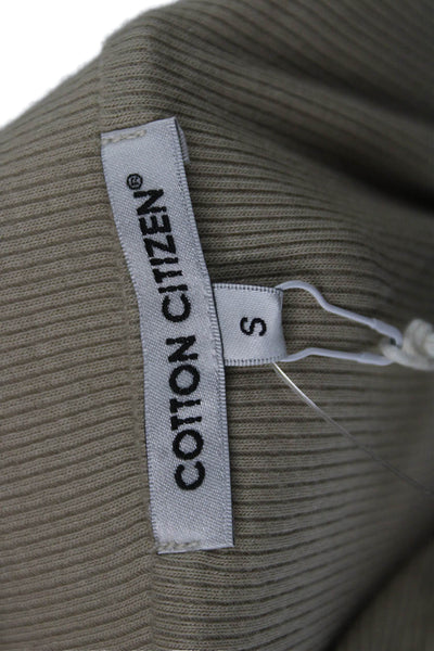 Cotton Citizen Women Beige Straight Pencil Skirt Size S