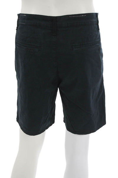 Rag & Bone Mens Chino Shorts Blue Cotton Button Size 33