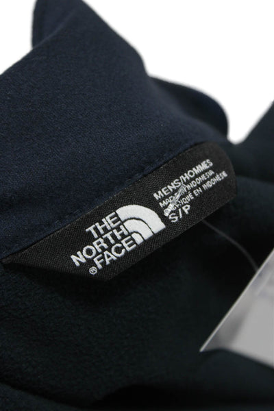The North Face® Mens Basic Jacket Blue Zip Long Sleeve Size S