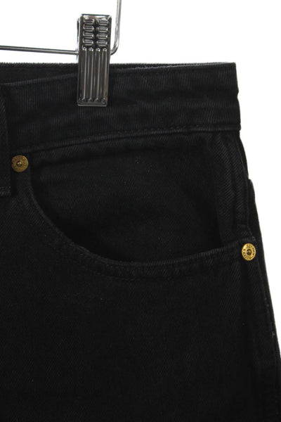 Khaite Women Straight Jeans Black Size 32