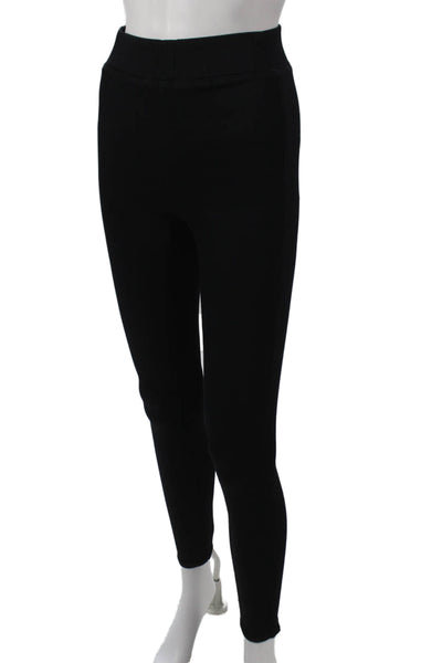L Agence Womens Black Modal Ankle Leggings Size XS