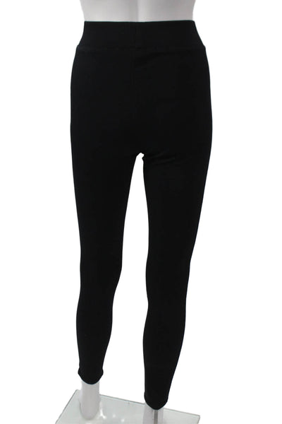 L Agence Womens Black Modal Ankle Leggings Size XS