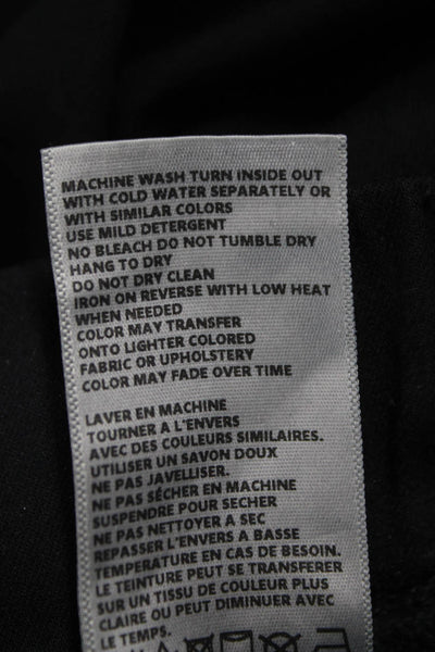 L Agence Womens Black Modal Ankle Leggings Size XS
