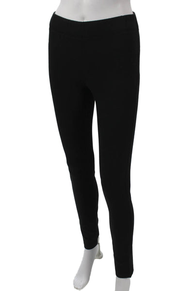 Joseph Women Black Cotton Leggings Size 34