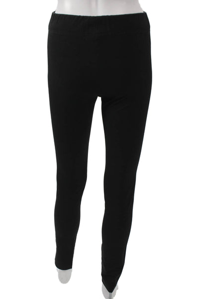 Joseph Women Black Cotton Leggings Size 34