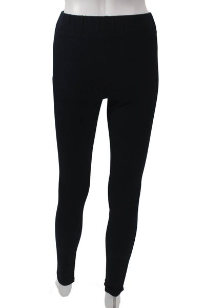Joseph Womens Ankle Leggings Black Viscose Solid Size 34