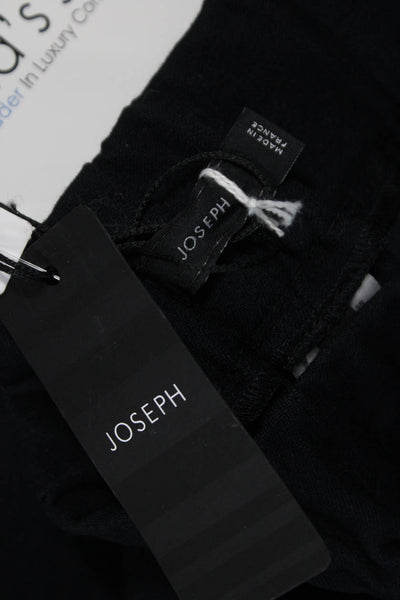 Joseph Womens Ankle Leggings Black Viscose Solid Size 34