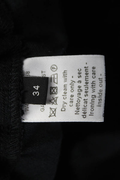 Joseph Womens Ankle Leggings Black Viscose Size 34