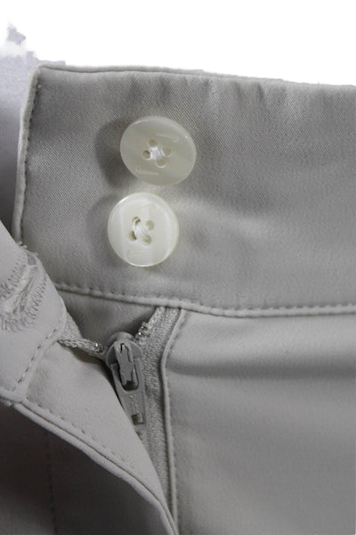 Nike Golf Womens Athletic Mini Skirt Beige Polyester Button Closure Size 2