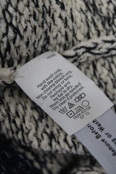 J Crew Womens Multicolor Striped Cotton Crew Neck Pullover Long Sleeve Size XS