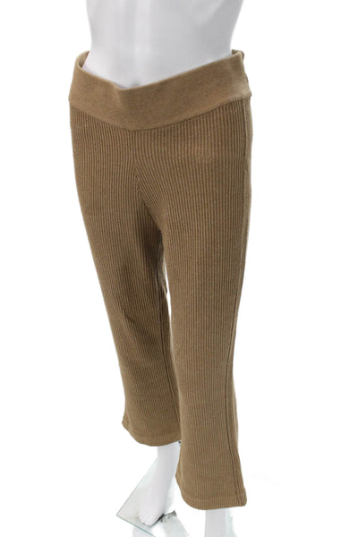 Frame Women Collared Long Sleeve Set Brown Button Size S
