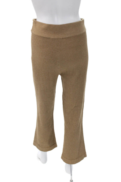 Frame Women Collared Long Sleeve Set Brown Button Size S