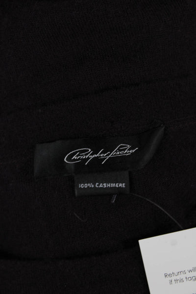 Christopher Fischer Women Purple Cashmere Crewneck Pullover Size S