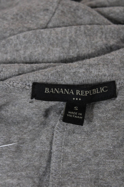 Banana Republic Womens Gray V Neck Long Sleeve Cardigan Size S