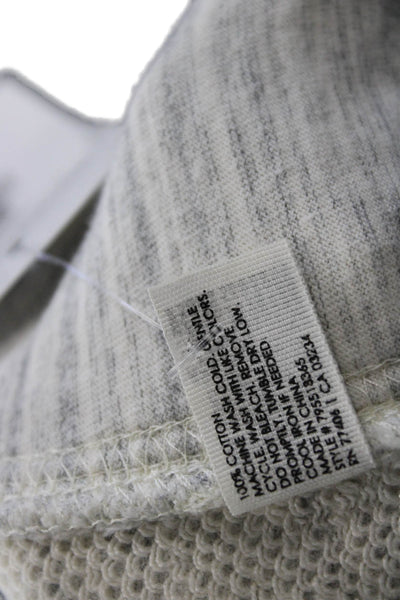 Club Monaco Mens Gray Striped Cotton Sweatpants Drawstring Size M