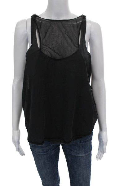 Lululemon Womens Sleeveless Pullover Tank Black Scoop Neck Size 6