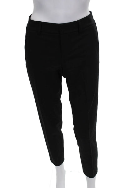 Vince Women Dress Pants Black Wool Zip Inseam 27 Size 2