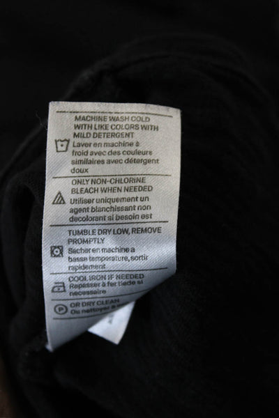 Vince Mens Black Cotton T-Shirt Crew Neck Short Sleeve Size M