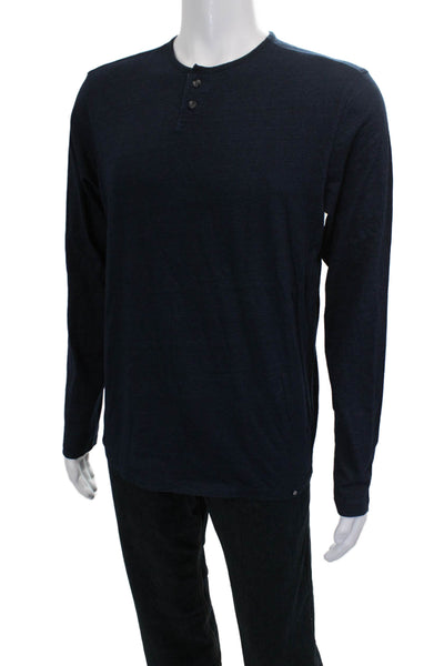 Pal Zileri Mens T-Shirt Black Cotton Crew Neck Short Sleeve Size M