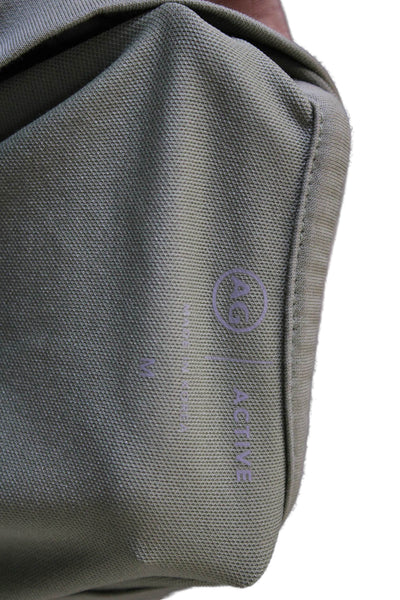 AG Mens Green Crew Neck Short Sleeve T-Shirt Size M