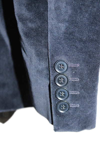 Boss Hugo Boss Mens Blazer Black Cotton Solid Size L