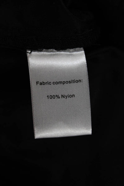 On Brand Studio Womens Black Utility Jumpsuit Long Sleeve Zip Size XS