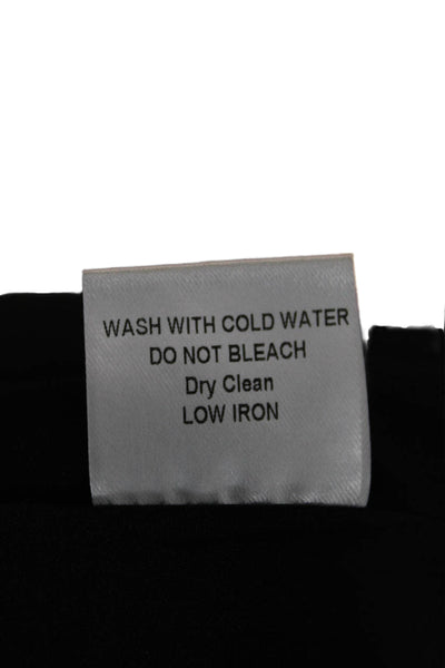 Sylc Womens Blazer Black Acetate Button Long Sleeve Size S