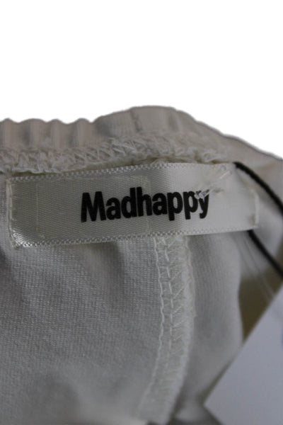 Madhappy Womens Biker Shorts Ivory Size S