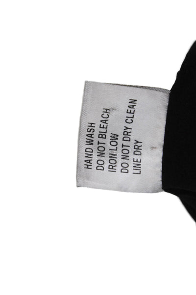 Danielle Guizio Women Basic Jacket Black Polyester Long Sleeve Size M