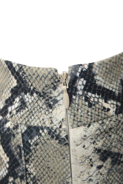 We11 Done Women Multicolor Animal Print Cotton Blend Dress Pants Size S