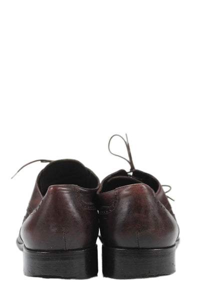 To Boot New York Mens Leather Lace Up Oxford Dress Shoes Brown Size 11
