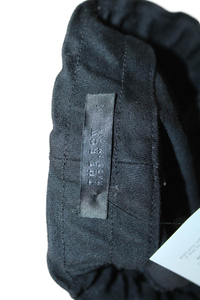 The Row Womens Ankle Leggings Black Cotton Blend Solid Size XS