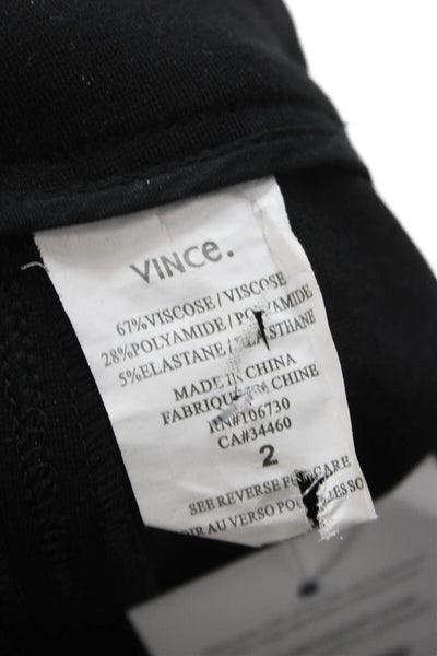 Vince Women Ankle Pants Black Size 2