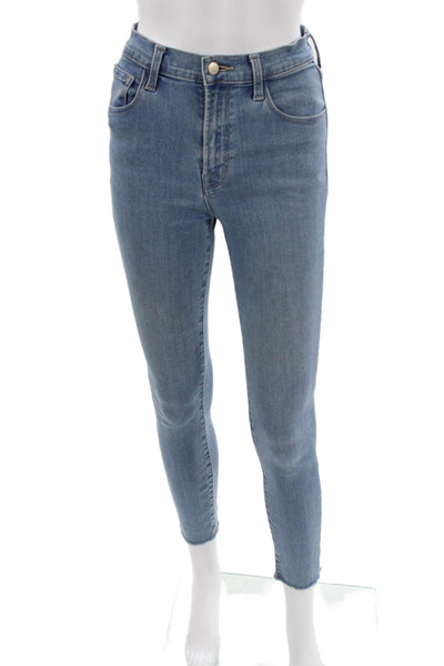 J Brand Womens Skinny Blue Cotton Jeans Size 25