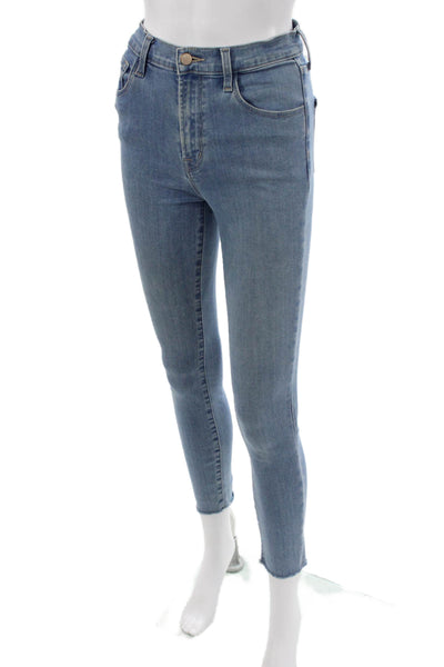 J Brand Womens Skinny Blue Cotton Jeans Size 25