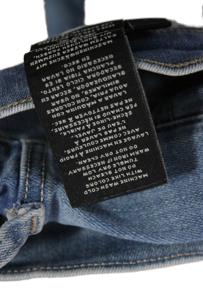 J Brand Womens Skinny Blue Cotton Jeans Size 25