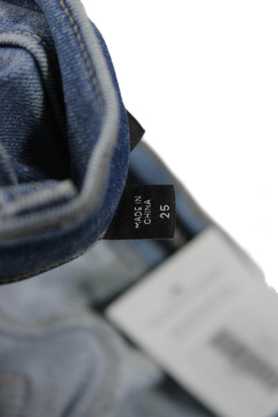 J Brand Womens Skinny Blue Cotton Jeans Size 25