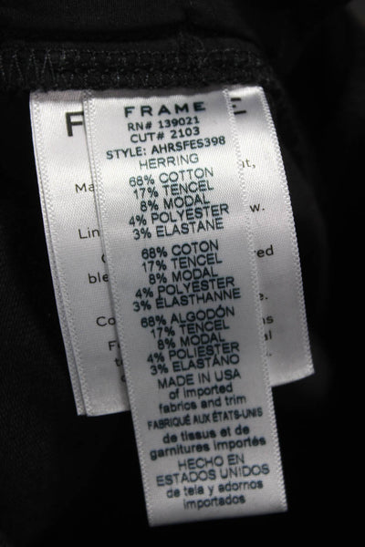 Frame Womens Skinny Black Jeans Size 25