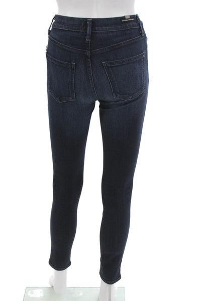 Citizens of Humanity Women Skinny Jeans Blue Size 24