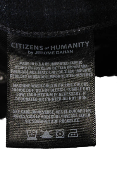 Citizens of Humanity Women Skinny Jeans Blue Size 24