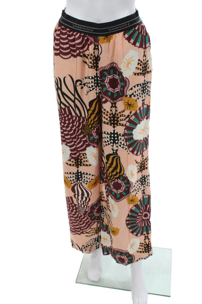 Scotch & Soda Womens Cropped Floral Multicolor Pants Pull On Size XS