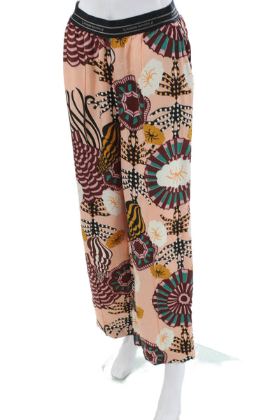 Scotch & Soda Womens Cropped Floral Multicolor Pants Pull On Size XS