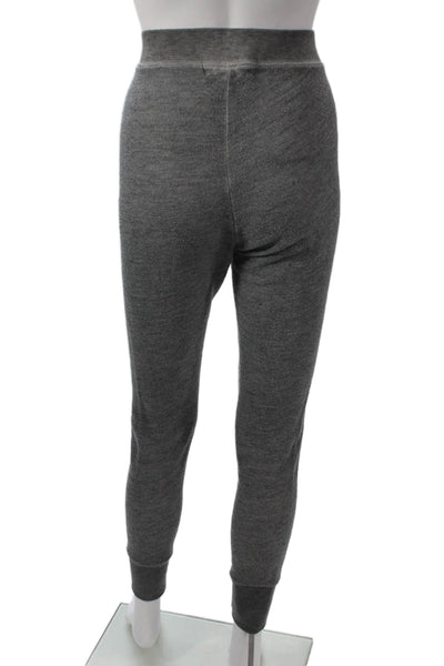 Wildfox Women Jogger Pants Gray Lace Up Size XS