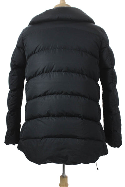 Perfect Moment Women Puffer Jacket Black Polyester Zip Ski Size L