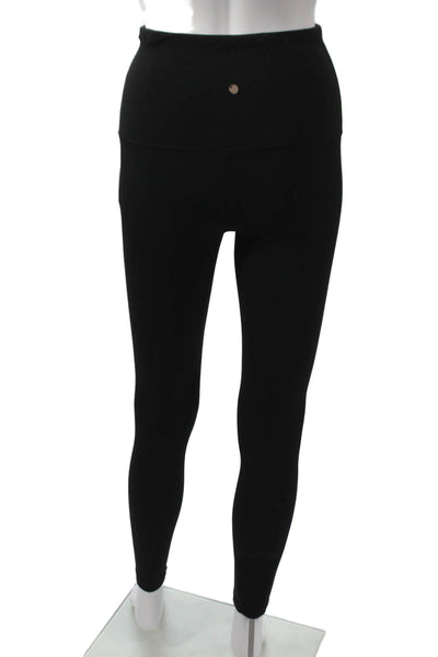 Yogalicious Womens Ankle Leggings Black Size XS