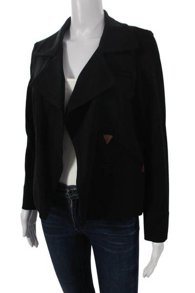Lacoste Womens Pantsuit Black Viscose Long Sleeve Size 38