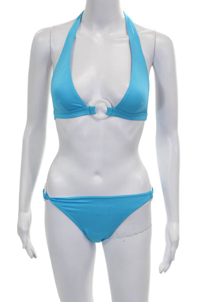 Kiwi Saint-Tropez Women Two-Piece Bikini Blue Swimwear Size 1