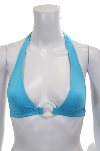 Kiwi Saint-Tropez Women Two-Piece Bikini Blue Swimwear Size 1