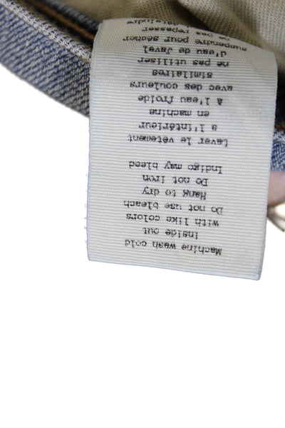 Rag & Bone Womens Blue Skinny Jeans High Rise Inseam 30 Size 26