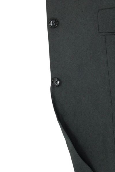 Michael Michael Kors Mens 2 Piece Suit Jacket Gray Button Solid Fall Size 38